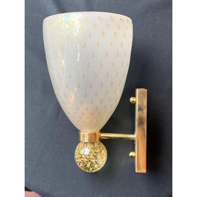 Murano Wall Lamps by Barovier & Toso, 1960s, Set of 2 For Sale - Image 10 of 12