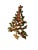 Mid 20th Century Vintage Holly Berry Christmas Tree Brooch For Sale - Image 5 of 5