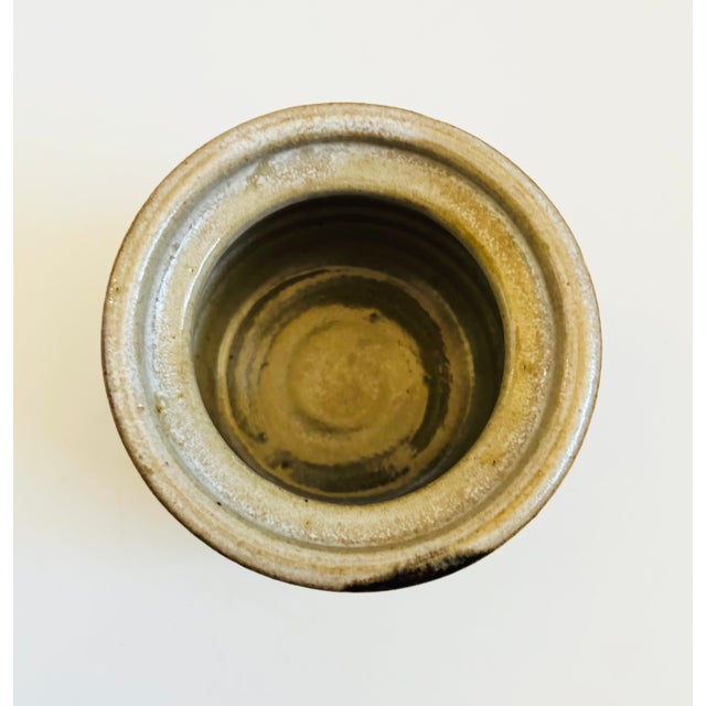 Ceramic Vintage Drip Glaze Studio Pottery Planter by Ken McElroy of Benicia, Ca, - Signed For Sale - Image 7 of 9