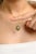 Medallion Diamond Evil Eye Necklace in 18k Yellow Gold- Gift for Christmas For Sale - Image 4 of 13