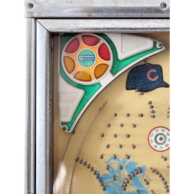 Metal 1970s Sanyo Comet II Japanese Pachinko Machine For Sale - Image 7 of 18
