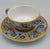 Marino Marini 1970s Marino Mazierli Raffaellesco Breakfast Cappuccino Cup Saucer Hand-Painted Dragon Italy For Sale - Image 4 of 9