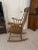 1970s 1970s Colonial S Bent & Bros Hard Rock Maple Rocking Chair For Sale - Image 5 of 11