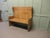 Rustic High Back Pine Settle, 1880 For Sale - Image 3 of 7