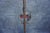 1920s Spanish Revival Wrought Iron Candelabra Floor Lamp For Sale - Image 4 of 8