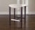 Wood Maxine Snider Inc. Discrete Barstool For Sale - Image 7 of 7