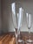 Contemporary Late 20th Century Baccarat Dom Perignon Champagne Flutes 9.25", Crystal Glassware - Set of 4 For Sale - Image 3 of 9