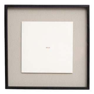 Carl Andre, Untitled (Rubber Stamp Portfolio), 1970s, Print For Sale