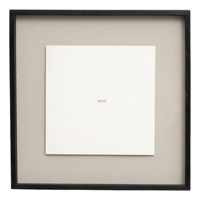 Carl Andre, Untitled (Rubber Stamp Portfolio), 1970s, Print For Sale