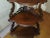 Late 19th Century Late 19th Century Victorian Walnut Ornate Five Tier Corner Etagere For Sale - Image 5 of 10