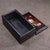 Chinese Huali Rosewood Sliding Box Inlaid With Mother-of-Pearl For Sale - Image 3 of 10