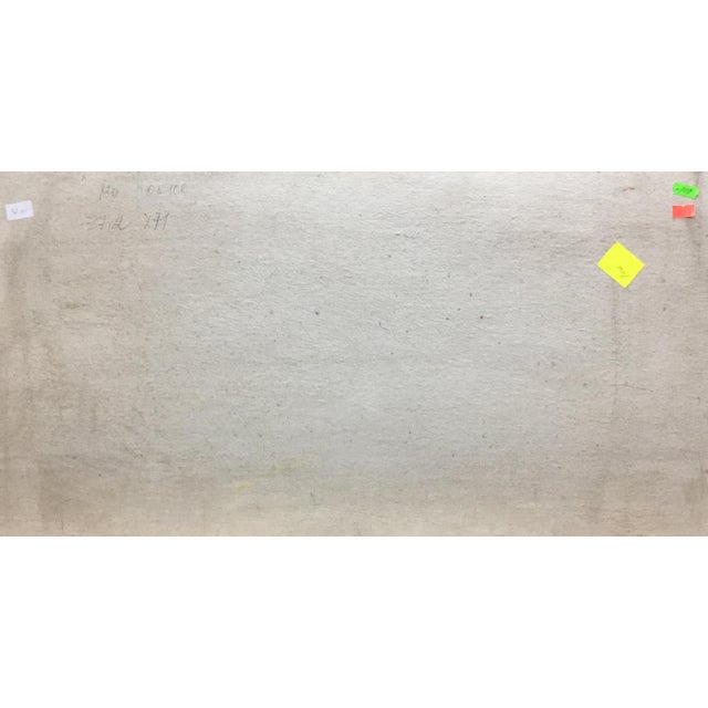 1970s Oil Painting on the Window For Sale - Image 11 of 12