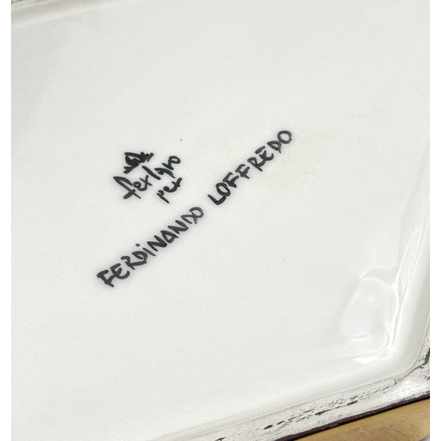 Vintage Golden Ceramic Box by Ferdinando Loffredo, 1970s For Sale - Image 10 of 11