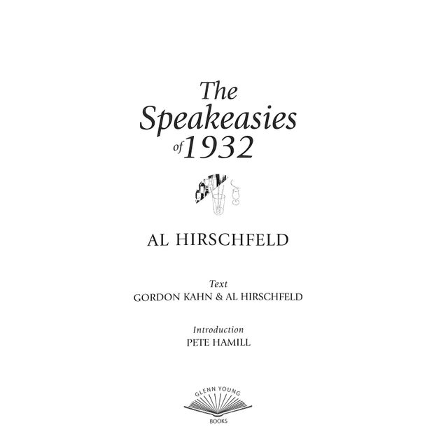 From Publishers Weekly: "Brought back into print, this redesigned volume of Hirschfeld's pen-and-ink drawings from 1932...