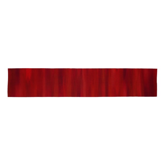 Japanese Ceremonial Silk Table Runner by Renaras For Sale