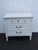 Dixie French Shabby Chic Painted Nightstand Side End Table 6572 For Sale - Image 10 of 11
