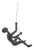 Black Position 5 Climbing Man Wall Art For Sale