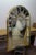 Mid Century Hollywood Regency Arched Brass Palladian Beveled Mirror 44" For Sale - Image 4 of 12