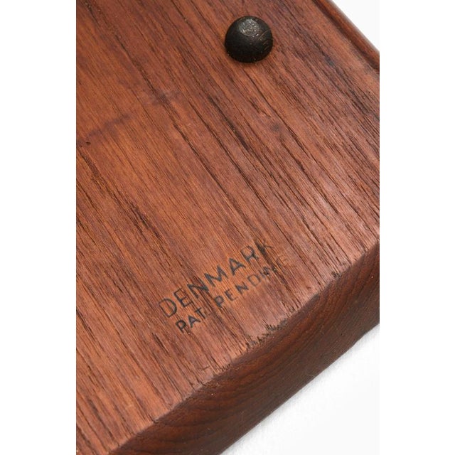 1950s Large Tray in Teak attributed to Johannes Aasbjerg, 1950s For Sale - Image 5 of 6