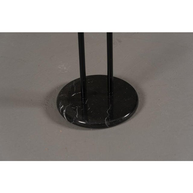 1980s Vintage Marble Base Coffee Table by Vico Magistretti for Cattelan, Italy, 1980s For Sale - Image 5 of 6