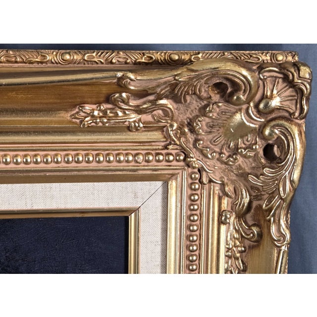 Chen YiFei "Poppy" Reproduction Oil Painting on Canvas For Sale - Image 13 of 15