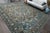 1970s Vintage Persian Handmade Wool Cotton Green Blue Area Rug For Sale - Image 11 of 11