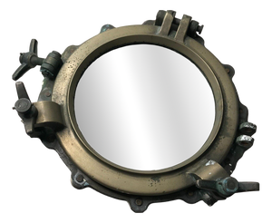 Antique Marine Nautical Bronze Sunken Ship Porthole, 1960s