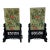 Early 20th Century Chinese Hard Stone Jade Tea Screens- a Pair For Sale
