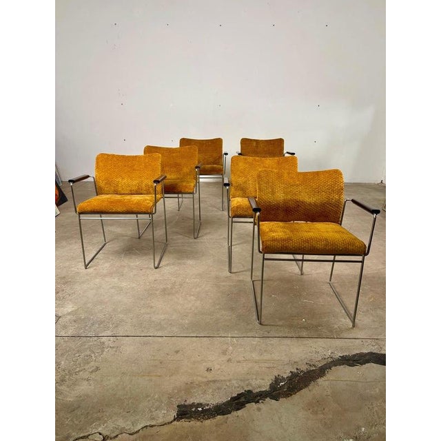 Giano Chairs by Kazuhide Takahama for Cassina, 1960s, Set of 6 For Sale - Image 6 of 11