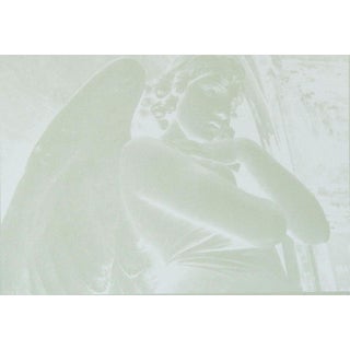 Vintage Monteverde Angel Sculpture Celadon Green Photograph For Sale