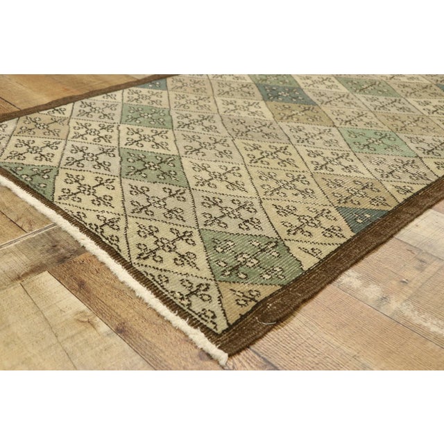 Vintage Turkish Sivas Rug - 02'09 X 06'05 For Sale In Dallas - Image 6 of 9