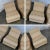 Vintage Scandinavian Modern Khaki Hopsacking 4 Piece Modular Sofa Made in Sweden For Sale - Image 10 of 13