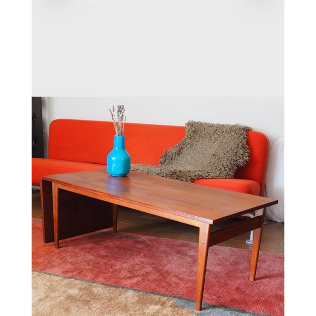1960s Grete Jalk for P. Jeppesen Teak & Formica Coffee Table, Model Pj 56b For Sale - Image 9 of 12