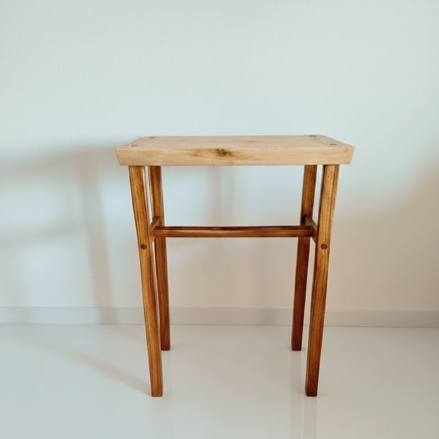 Elevate your space with "Less is More," a museum-quality end table by Giuseppe Deepak Benti that redefines contemporary...