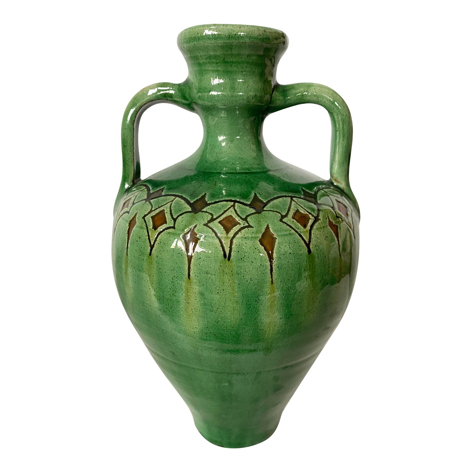 Vintage Green Vase by Góngora Urbedo Chairish