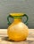 Mid 20th Century Vintage Italian Hand Blown Glass Vase For Sale - Image 5 of 12