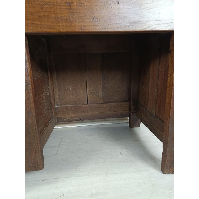 Antique Oak Counter Desk For Sale - Image 15 of 18