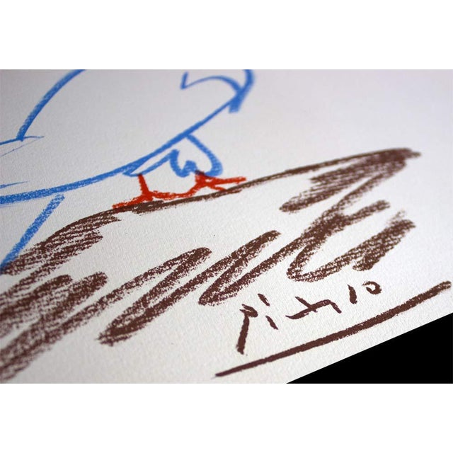 1960’s Pablo Picasso "El Palomito Vuido” Limited Edition Framed Print For Sale In Atlanta - Image 6 of 8