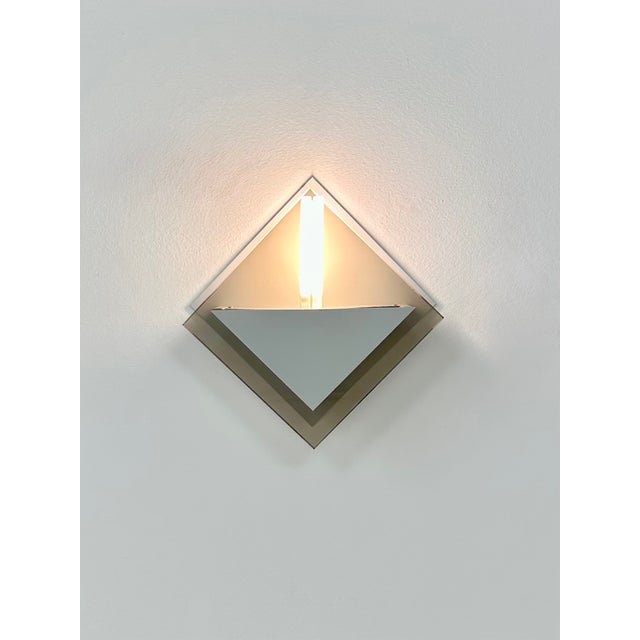 Vintage Model 20623 Wall Lights from Verre Lumière Studio, France, 1980, Set of 2 For Sale - Image 6 of 8