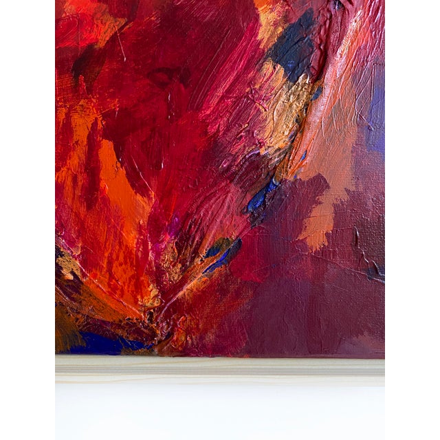 "Passionate Heart" Pair of 2026 Framed Paintings by Jessalin Beutler For Sale In Seattle - Image 6 of 7