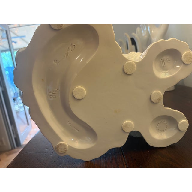 White Jeff Koons (B. 1955) Puppy (Vase) Glazed White Ceramic Vase Multiple, 1998, With the Artist's Incised Signature and Date on the Underside For Sale - Image 8 of 15