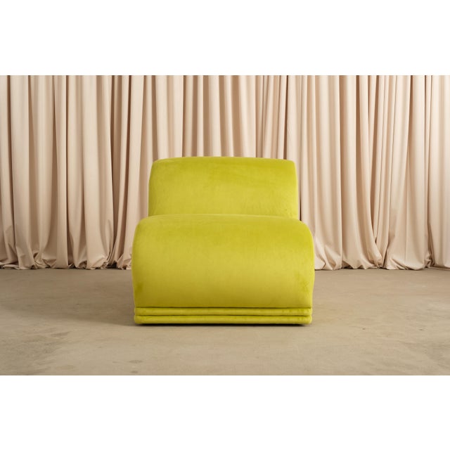 Vintage Pair of Postmodern Modular Lounge Chairs, 1980s For Sale - Image 11 of 13
