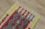 1960s Turkish Geometric Red and Blue Hand Knotted Kilim Rug For Sale - Image 9 of 13