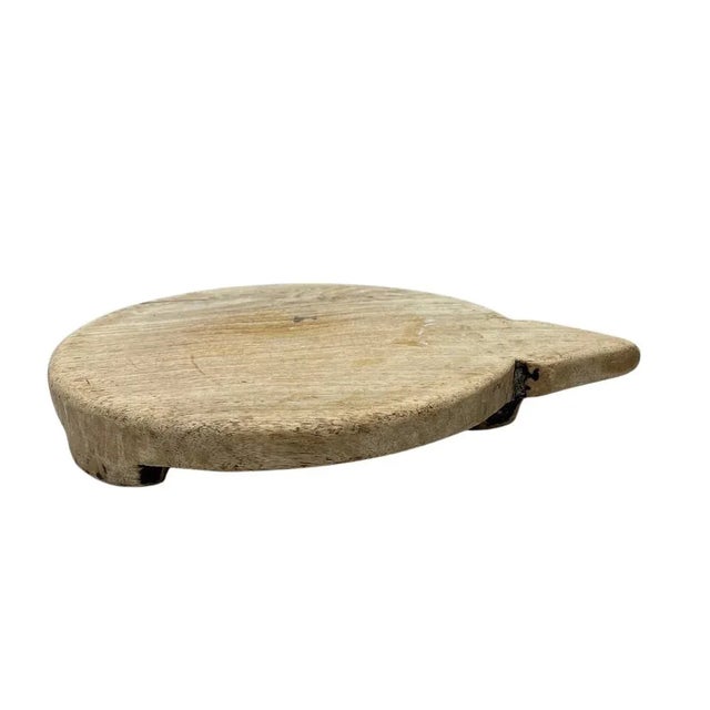 Farmhouse Vintage Indian Chapati Board For Sale - Image 3 of 5