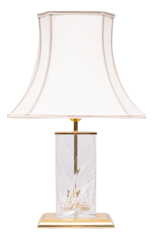 Table Lamp in Cut Crystal Glass from Nachtmann Leuchten, Germany, 1970s