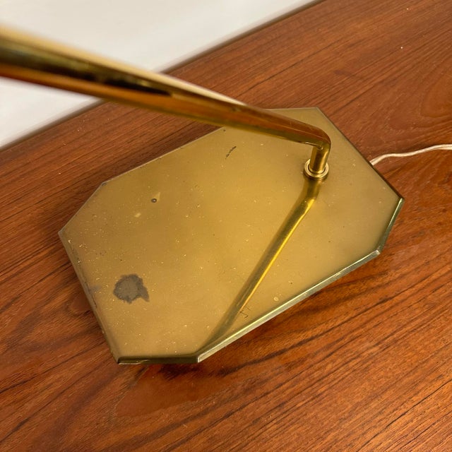 Brass Koch and Lowy Brass Pharmacy Table Lamp For Sale - Image 8 of 12