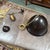 Metal Arteriors Egg Drop Pendant, Bronze/Brass For Sale - Image 7 of 13