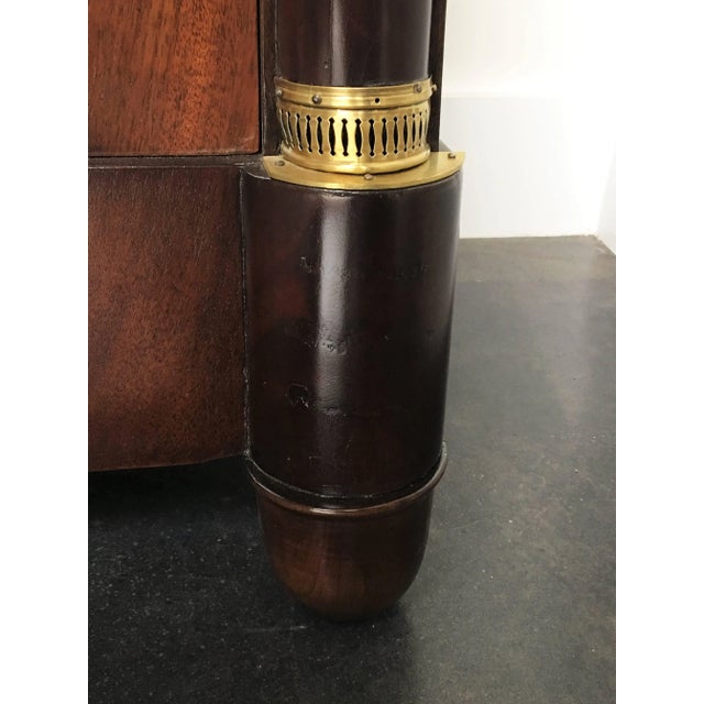 Metal 19th Century French Empire Directoire-Style Commode For Sale - Image 7 of 10