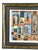 Irving Amen “Chess Board” Mid-Century Modern Signed Color Woodcut For Sale In Philadelphia - Image 6 of 12