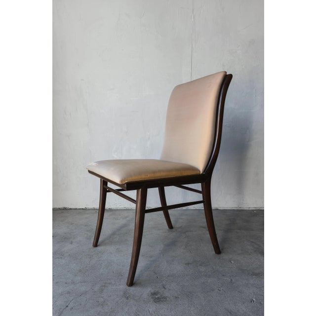 1950s Set of 6 Sabre Leg Dining Chairs by Robsjohn-Gibbings for Widdicomb For Sale - Image 11 of 14